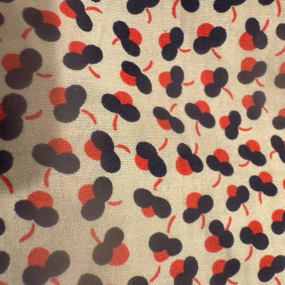 Boden Navy and White polka dot Blazer Size 6 - Picture 10 of 12